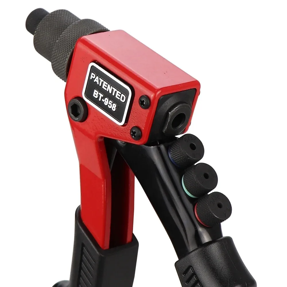 Heavy Duty Hand Riveter Gun – Manual Blind Rivet Gun and Riveting Tool, Rivet Nut Gun for DIY and Metal Repair