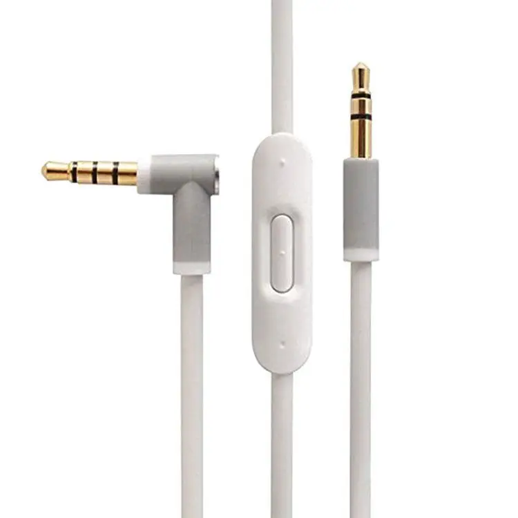 3.5mm Replacement Cable with Integrated Microphone for Beats For Solo2 Solo3 For Studio2 Studio3 PRO and Headphone Models