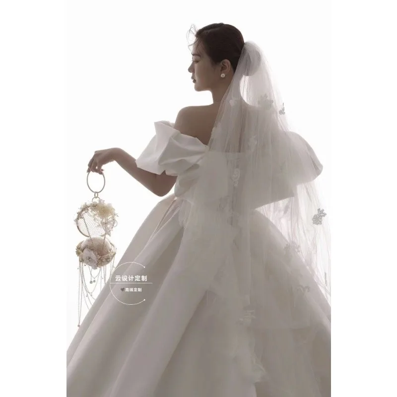 

Вечные цветы для невесты, букет для свадебной фотосессии, реквизит в стиле Лолита