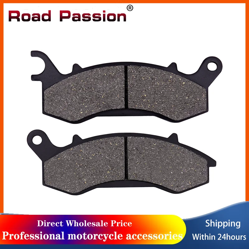 Road Passion Motorcycle Front  Brake Pads For Lexmoto Kiden Aquarius KD125-G ZSX-F 125  For Mutt 125 RS-13 Sinnis  ZS125-79