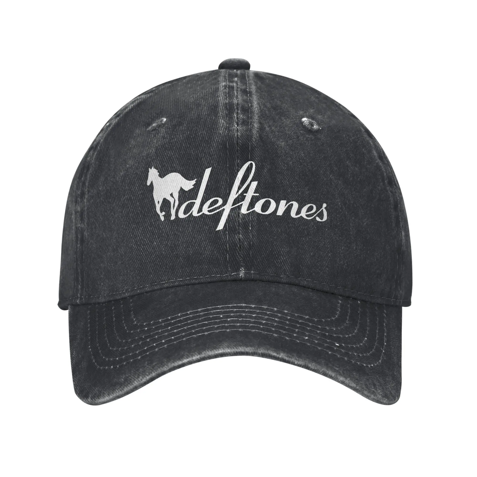 Deftones Snake Singer Men Women Baseball Caps Private Music Album Distressed Denim Caps Hat Adjustable Fit Headwear image 3