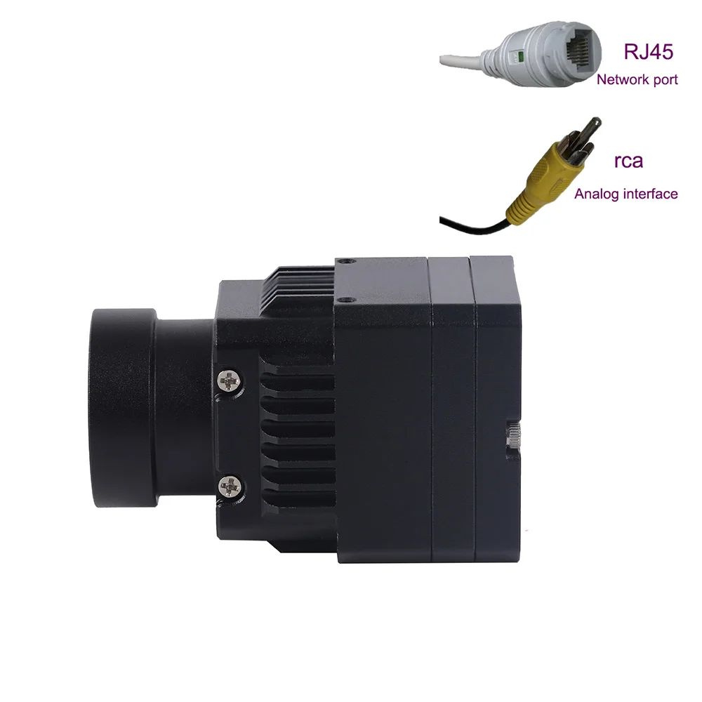 

Wholesale Uncooled LWIR RJ45 CVBS RTSP IP RCA 640x512 Analog Thermal Camera For Drones