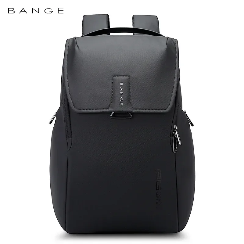 BANGE Men Backpack Anti-Theft Waterproof Laptop Bag 15.6 Inch Daily Work Business Backpack School Anti-Theft Messenger Sling