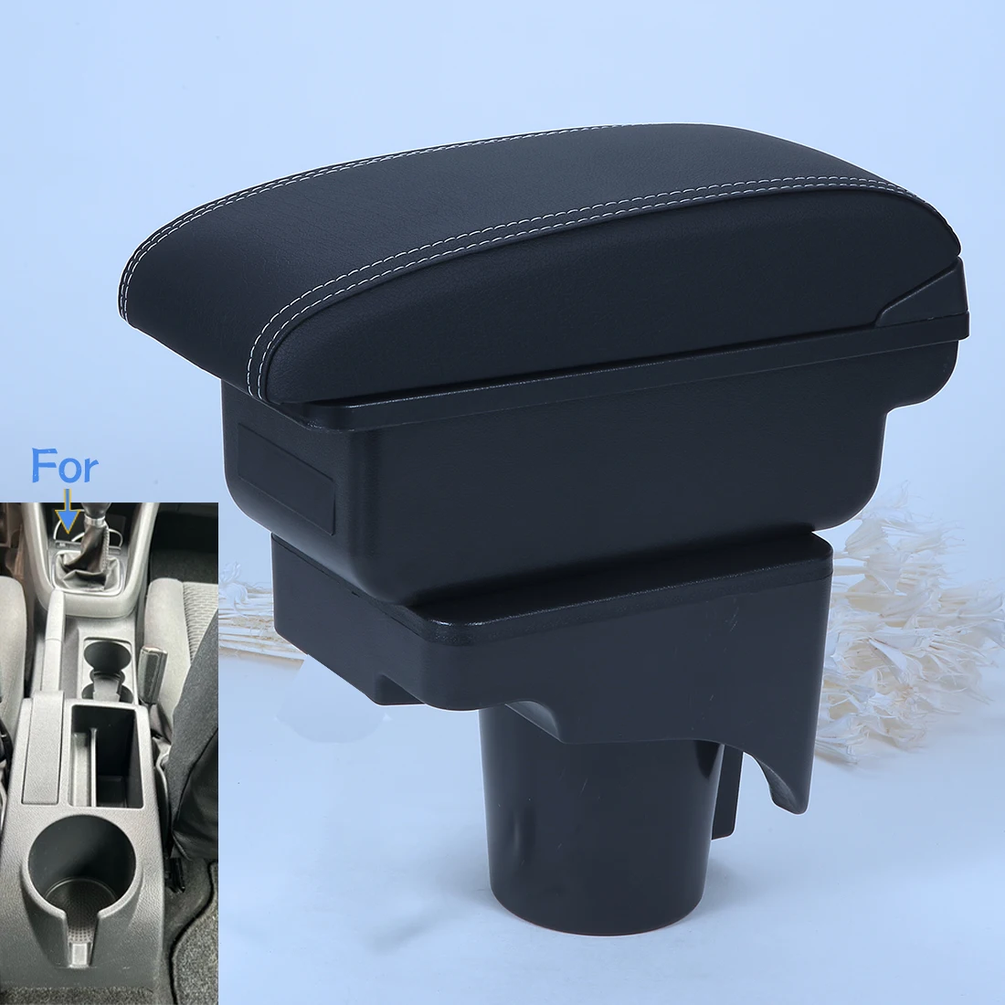 

Подлокотник для Volkswagen Golf 6 / VW Sagitar, детали интерьера, детали для дооснащения, ящик для хранения, автомобильные аксессуары, USB