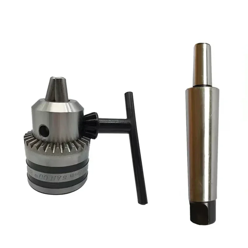 1Set MT1 MT2 MT3 MT4 B10 B12 B16 B18 0.6-6/1-10/1-13/3-16/5-20 Morse tapper shank Drill Chuck Arbor Lathe CNC drill machine Wood