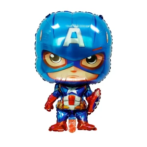 Marvel 3D-thematische Partyballons für Kinder, Spider-Man Standing, Iron Man, Captain America, Geburtstagsball, Spielzeuggeschenk 8 Hauptverkäufe Marvel - №6