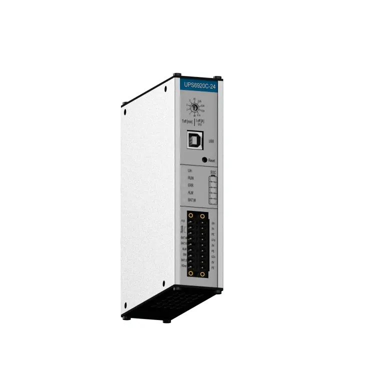 120W 4-Cell Lithium Battery UPS Backup Power Supply | Mini Industrial DC 24V Current for Computers Single Phase
