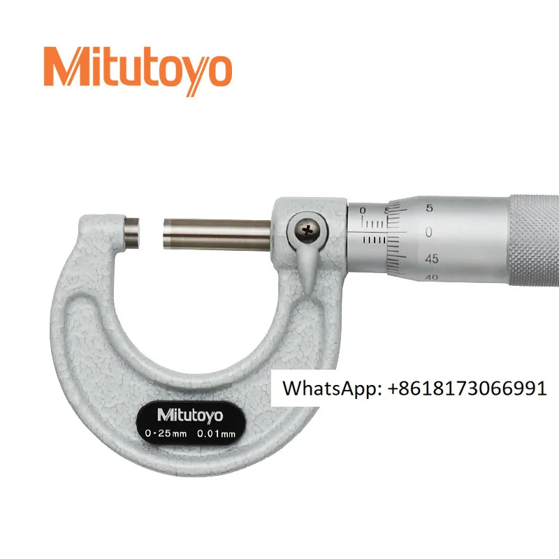 

Sanfeng outer diameter micrometer 0-25mm spiral micrometer mechanical caliper 103-137 high precision 0.001