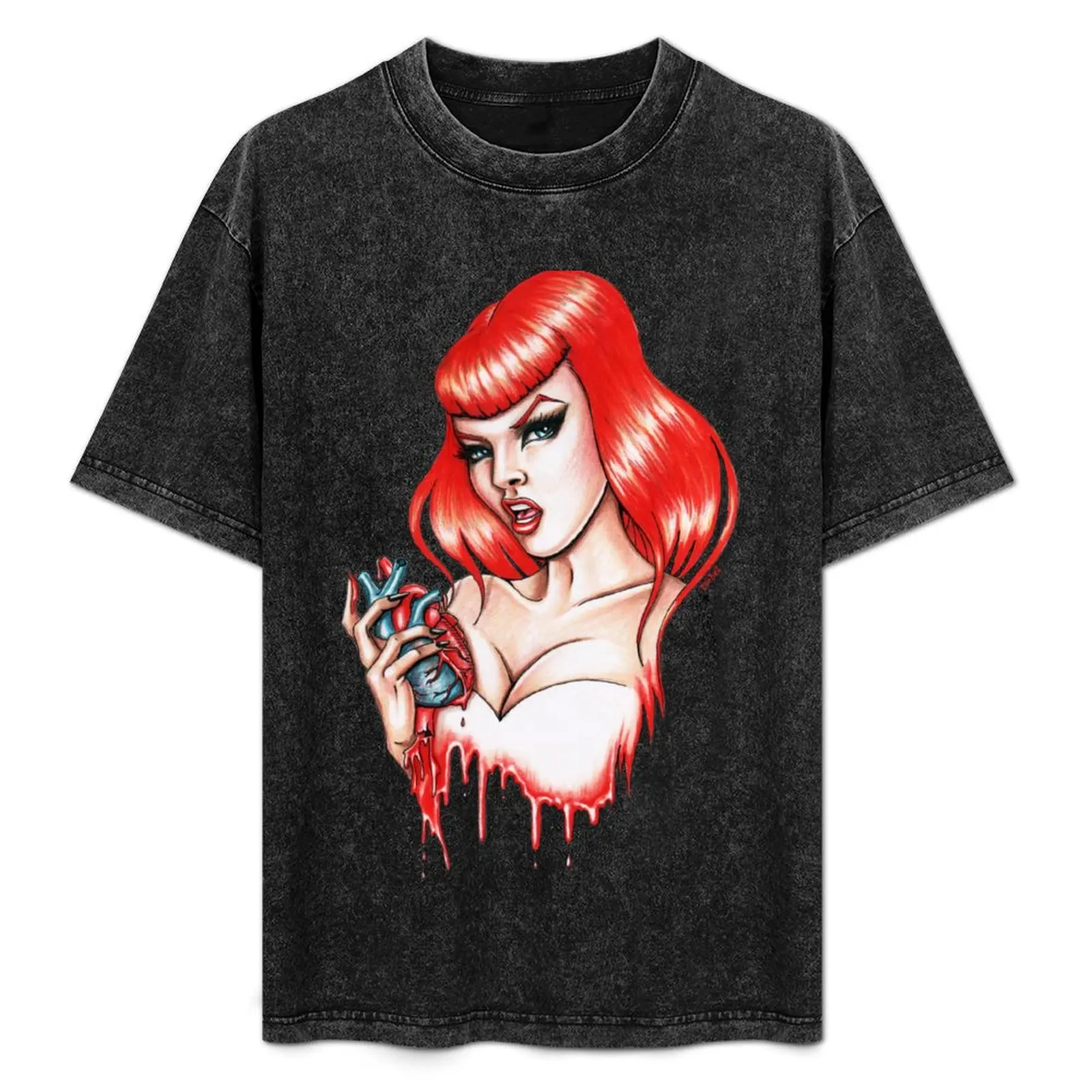 

Posessed heart T-Shirt Minimal Art Print T-Shirt
