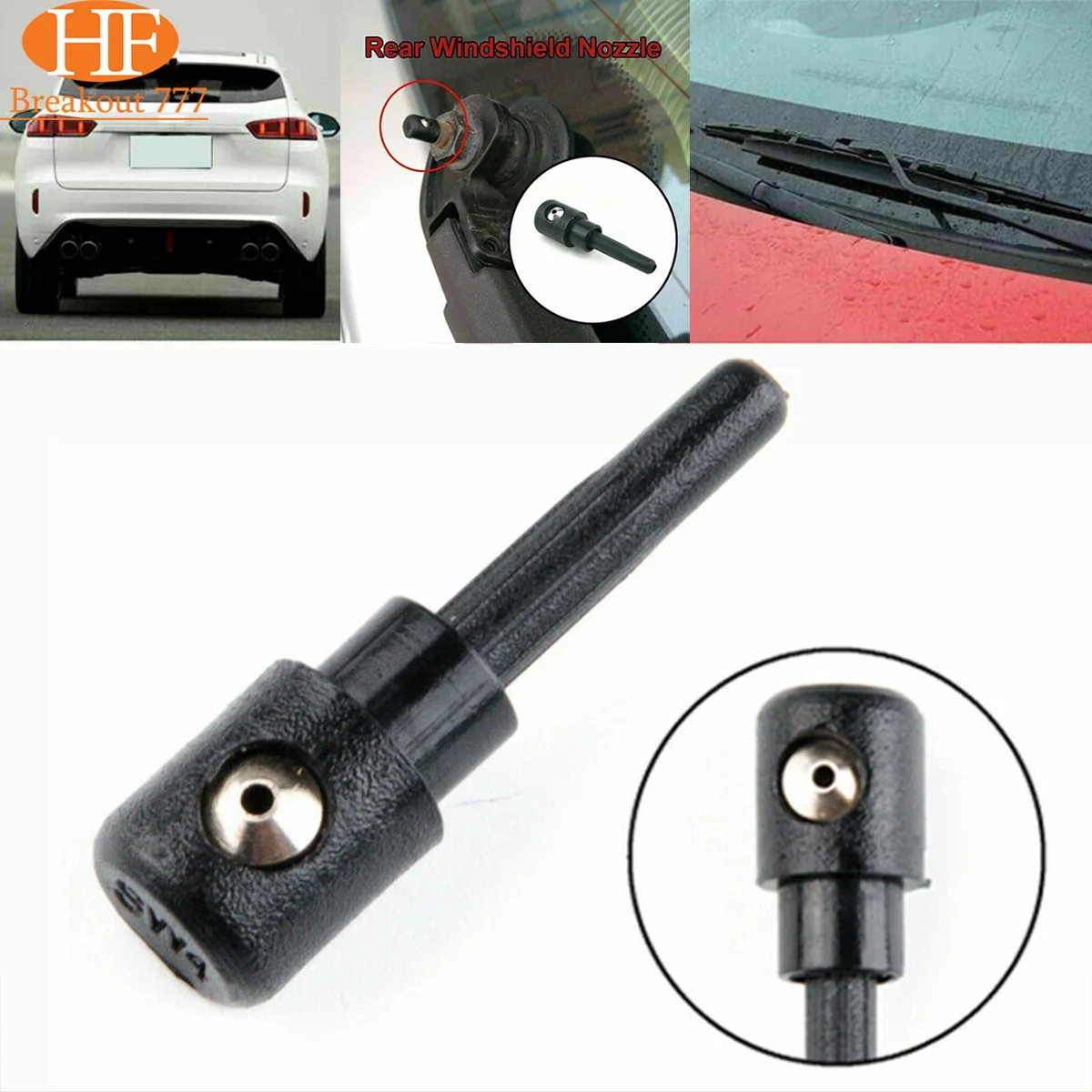 

Car Accessories Rear Windscreen Washer Jet Nozzle Water Spray For VW/Skoda/Audi Audi A3 1997 - 2003