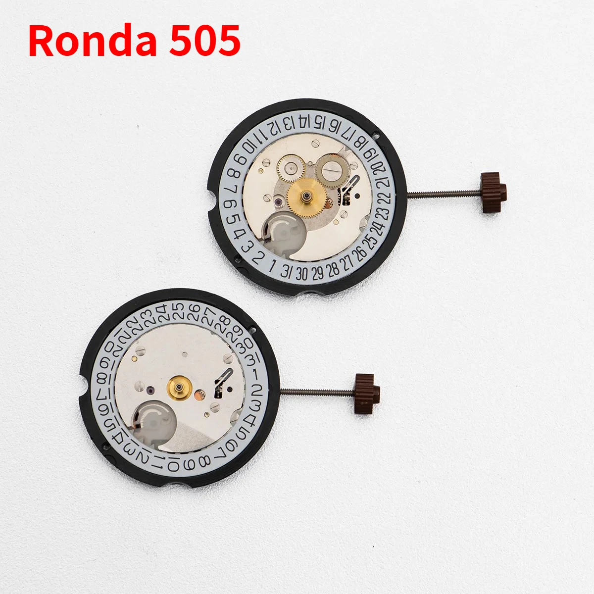 

Новый швейцарский механизм Ronda 505, трехконтактный кварцевый механизм 505, аксессуары для часов