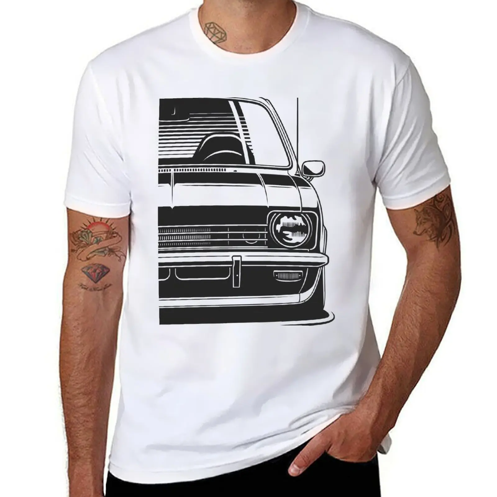 / C Kadett Opel Chevette T-Shirt Simple Casual Short Sleeve Cotton T-Shirt