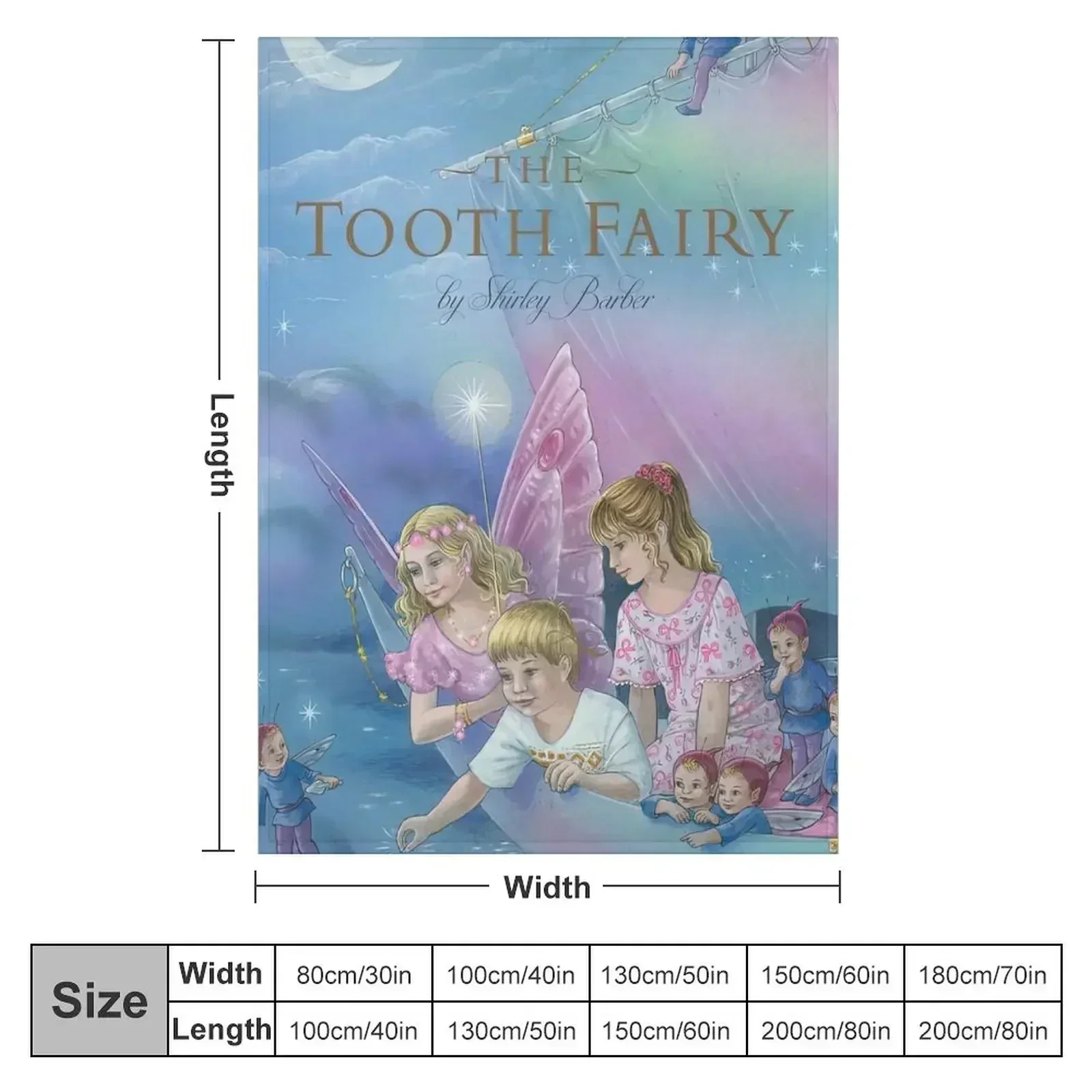 The Tooth Fairy Throw Blanket Quilt Travel halloween Thins Multi-Purpose Decoratives Blankets