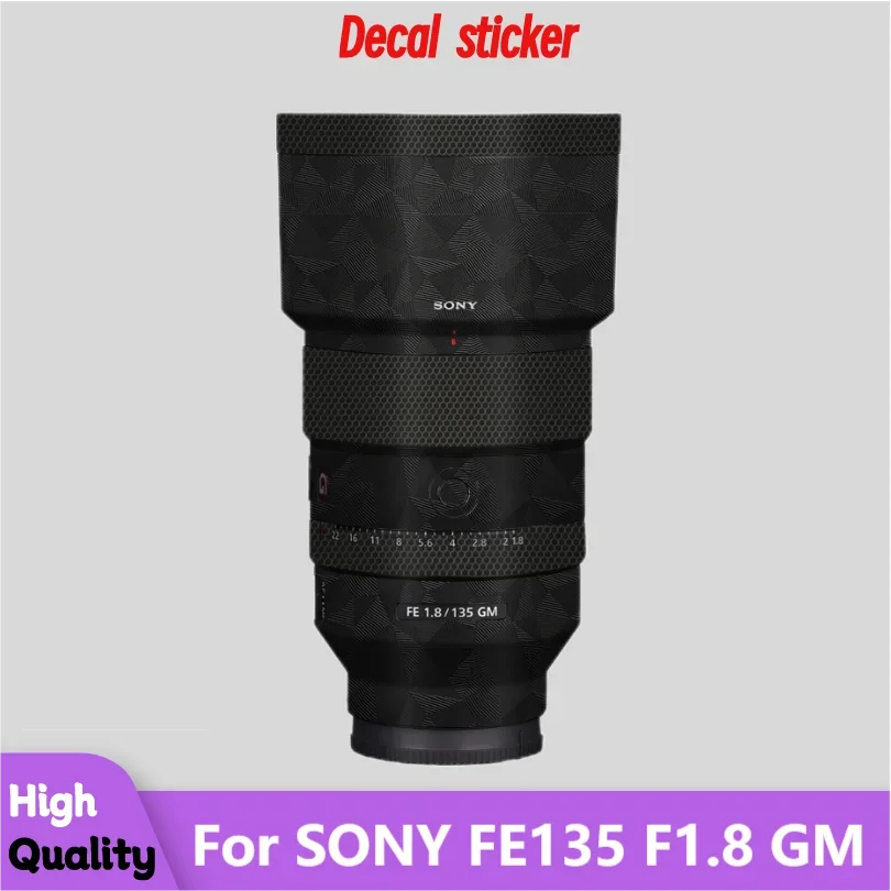 

Для SONY FE135 F1.8 GM наклейка на корпус объектива защитная наклейка на кожу виниловая пленка защитное покрытие от царапин