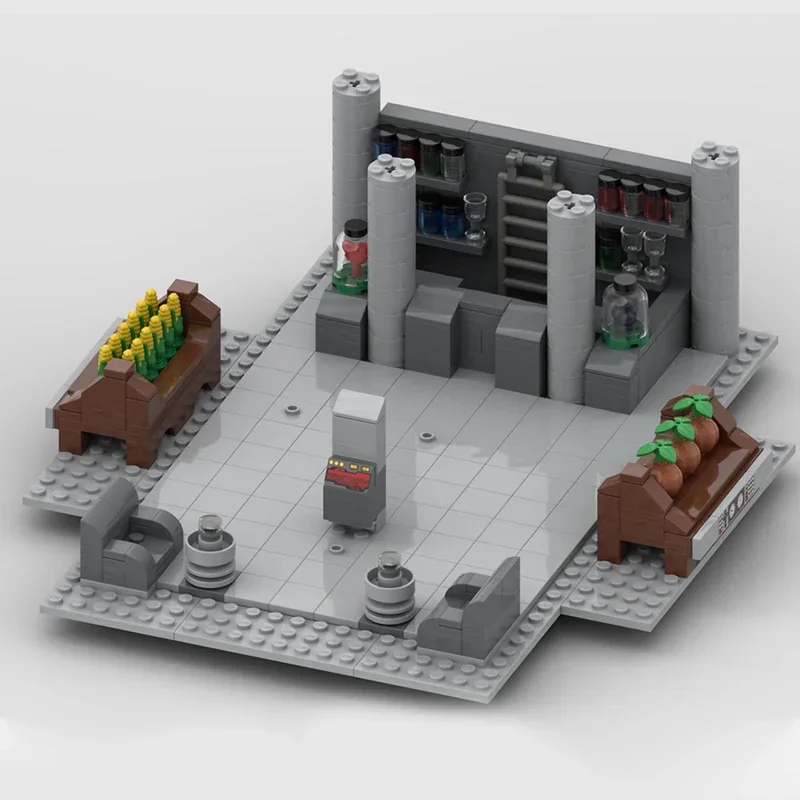 ดารายอดนิยมภาพยนตร์รุ่น Moc อาคารอิฐ Coruscaner House เทคโนโลยี Modular Blocks ของขวัญของเล่นคริสต์มาส DIY ชุดประกอบ