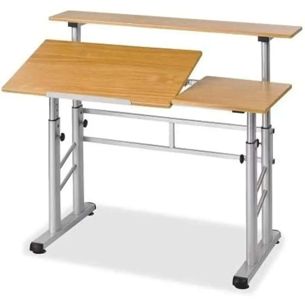 Split-Level Drating Table Height Adjustable Sit-to-Stand, 29.5