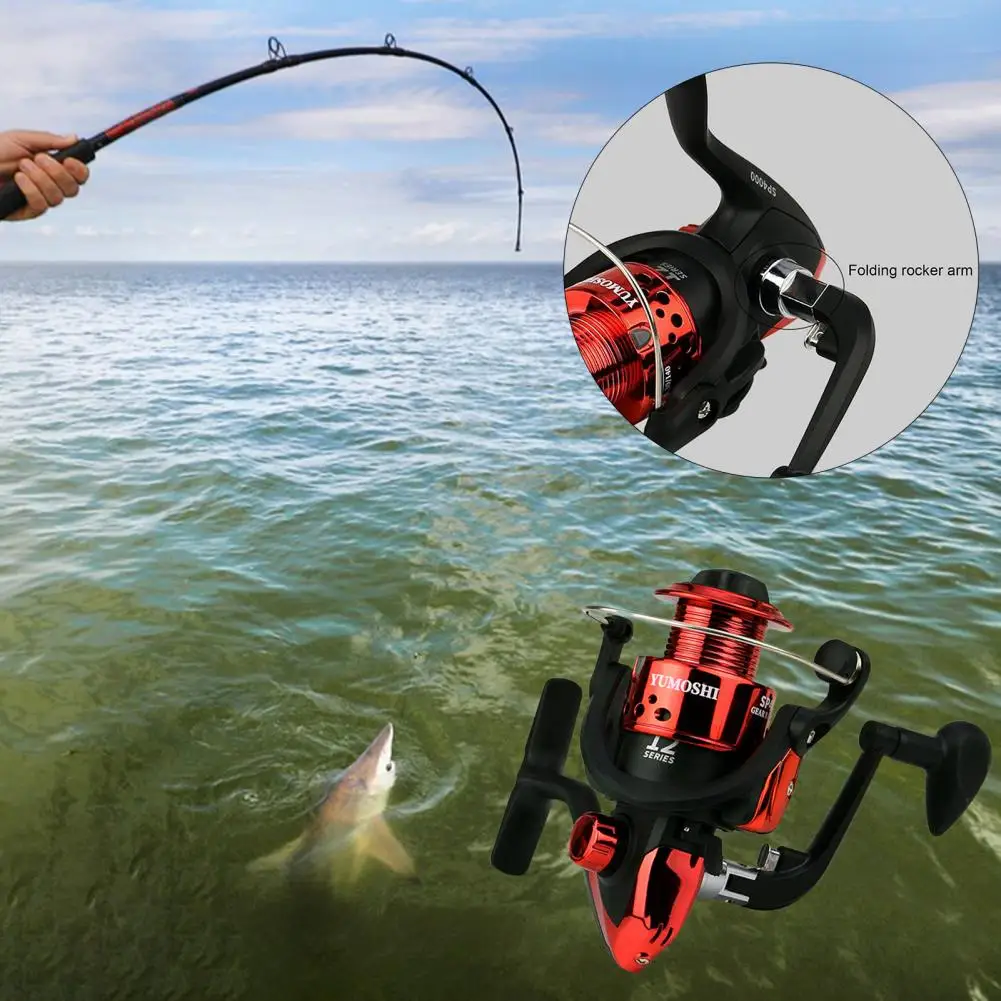 

Sea Fishing Wheel Useful Waterproof Universal Smooth Surface Corruption Resistant Spinning Reel for Outdoor