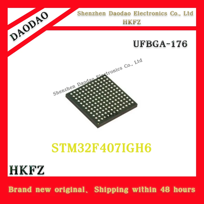 

STM32F407IGH6 UFBGA-176 32-bit microcontroller chip new original