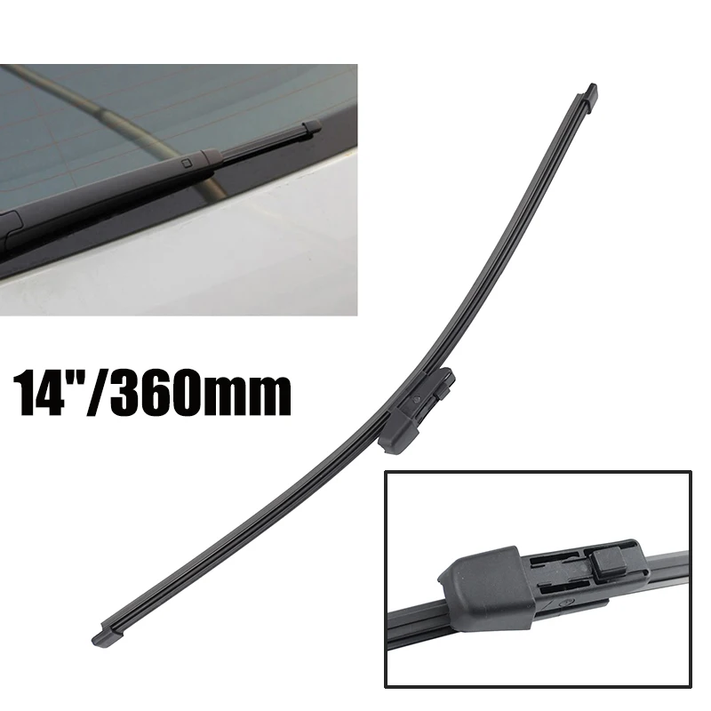 Xukey Front Rear Set Wiper Blades For VW Touran 2010 2011 2012 2013 2014 2015 2016 Natural Rubber Windshield Windscreen 3PCS/Set