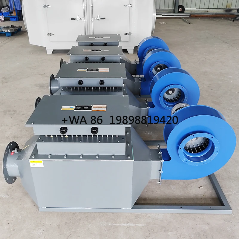 Kernmotor- en motoronderdelen voor het drogen van katoen, weerstandsoven, industrieel gebruik, industriële 30 kW heteluchtkanaalverwarmer met