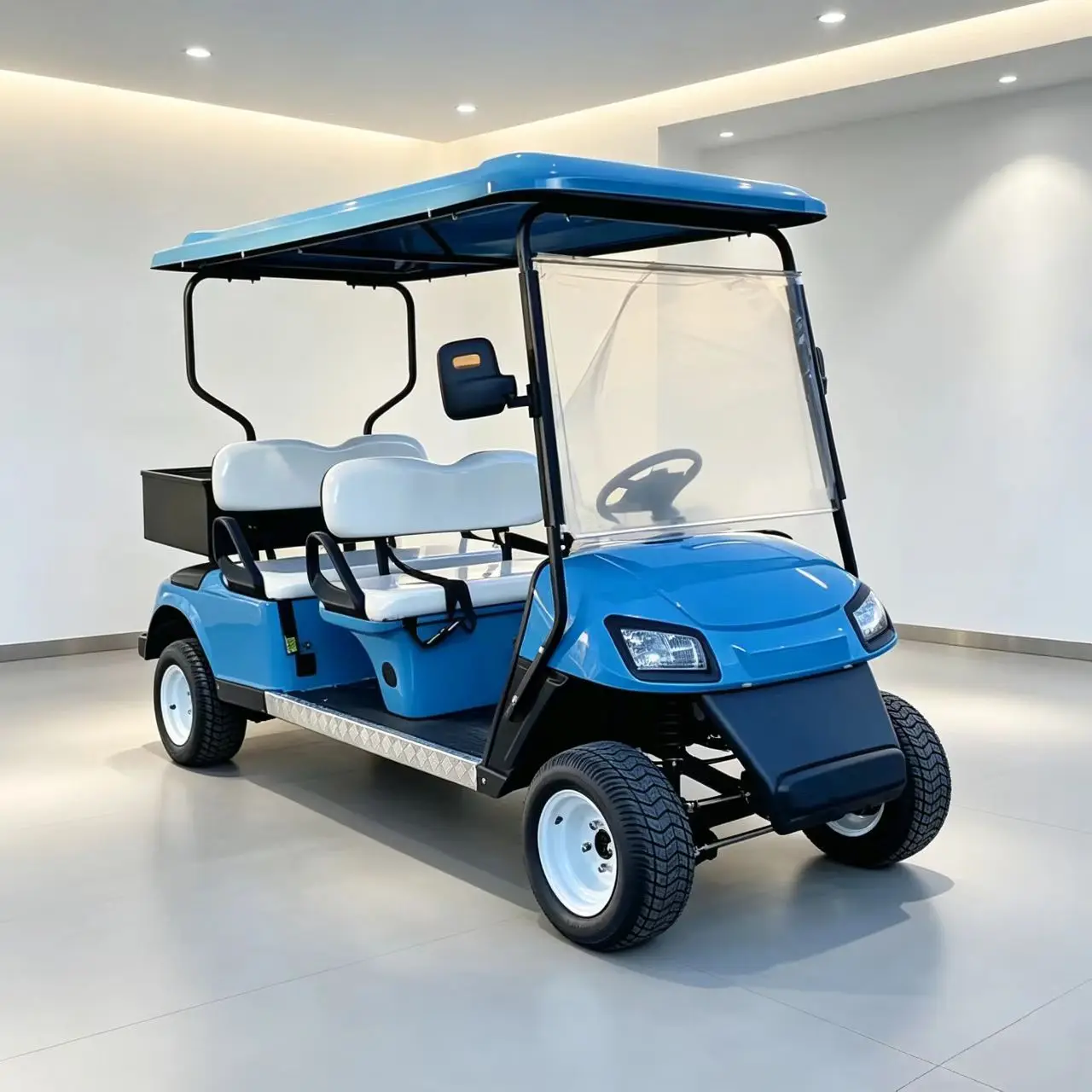 CE Certificate MMC High Quality 4000W/5000W/7000W Off Road 48V/72V Utility Vehicle 2 4 6 8  Seater Electric Golf Buggy Cart
