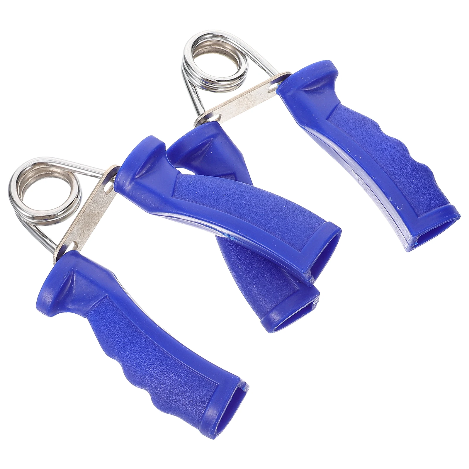 

2pcs Gripper Strengthener Plastic Portable Hand Exerciser for Home Outdoor Fitness Blue Forearm Strengtheners Hand