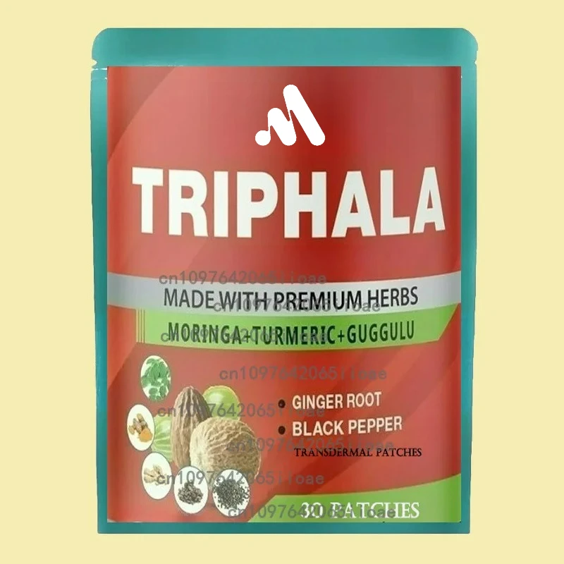

30 Patches Organic Triphala-5000mcg ( Strength) Colon Cleanse and Immune System Transdermal Patches