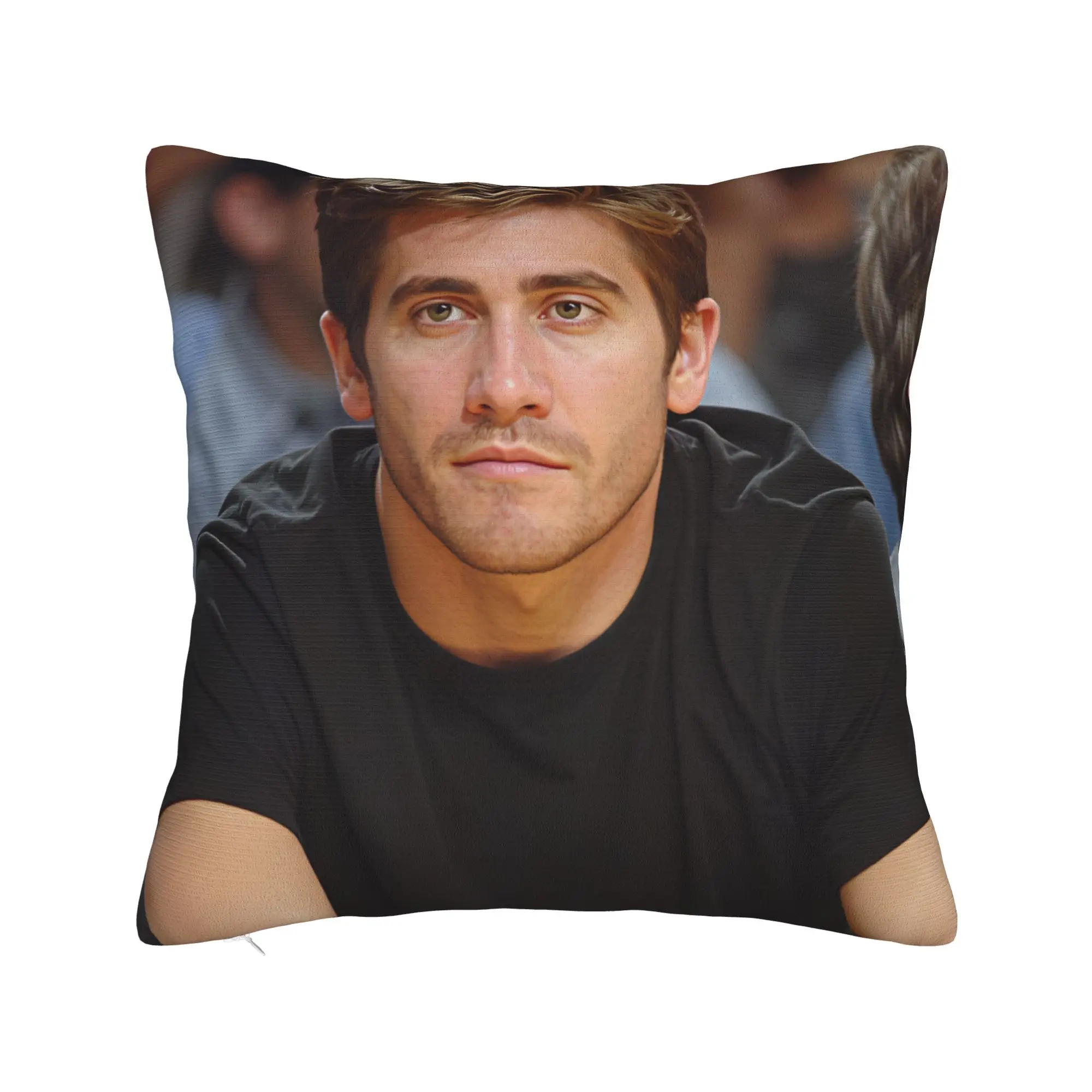 Jake Gyllenhaals  Pillow Cover  Comfy Cushion Cover Fashion Pillow Case For Sofa Home Decor