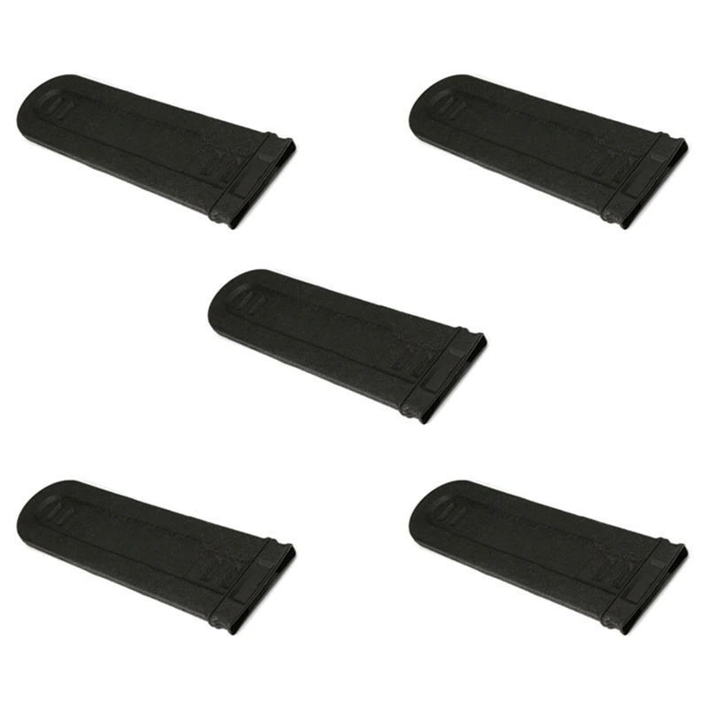 5Pcs 8 Inch - 12 Inch Chainsaw Bar Cover Scabbard Guard Universal Guide Plate For Stihl Chainsaw Bar Cover Black