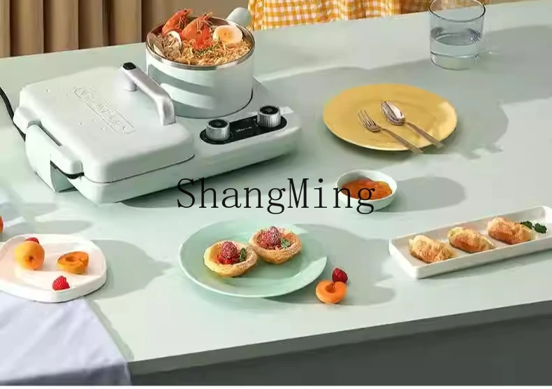ZYY sandwich breakfast machine double plate timing multi-function four-in-one household small grill