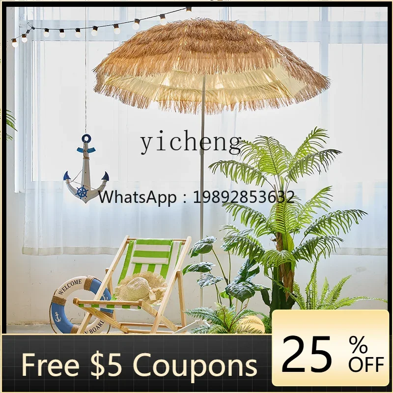 AA camping wind landscaping beach simulation green plants outdoor indoor landscape window decoration scene fairy garden