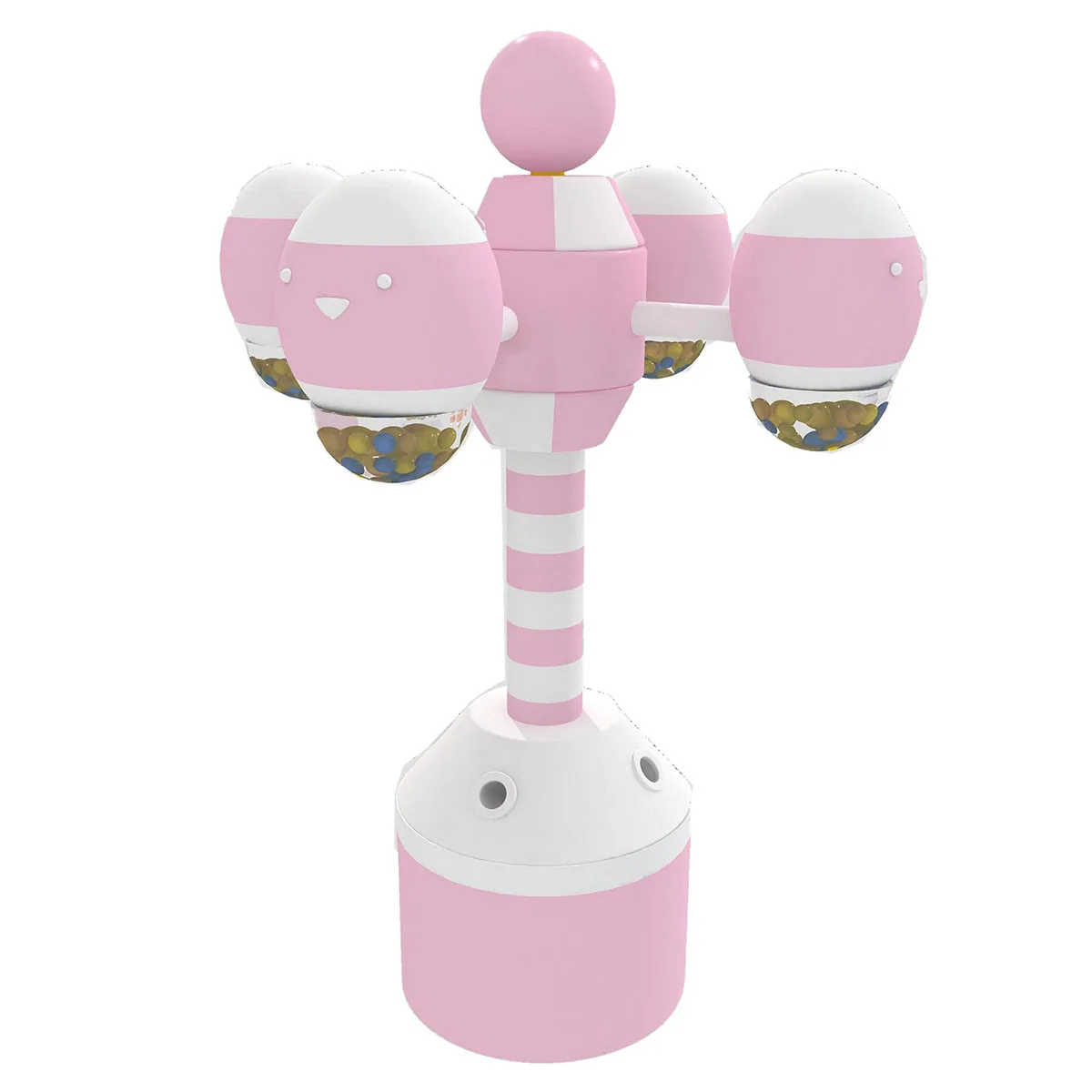 Indoor Amusement Park Equipment Ball Shower Children Interactive Projector Ball Game Machine Sprinkler for Ball Pool