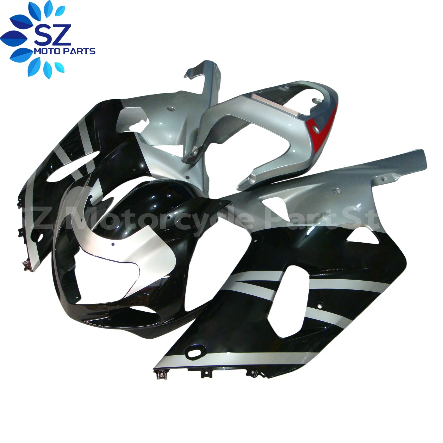 스즈키 GSXR600 750 K1 01 02 03 GSXR 600 GSXR750 2001 2002 2003용 오토바이 페어링 키트 차체 세트