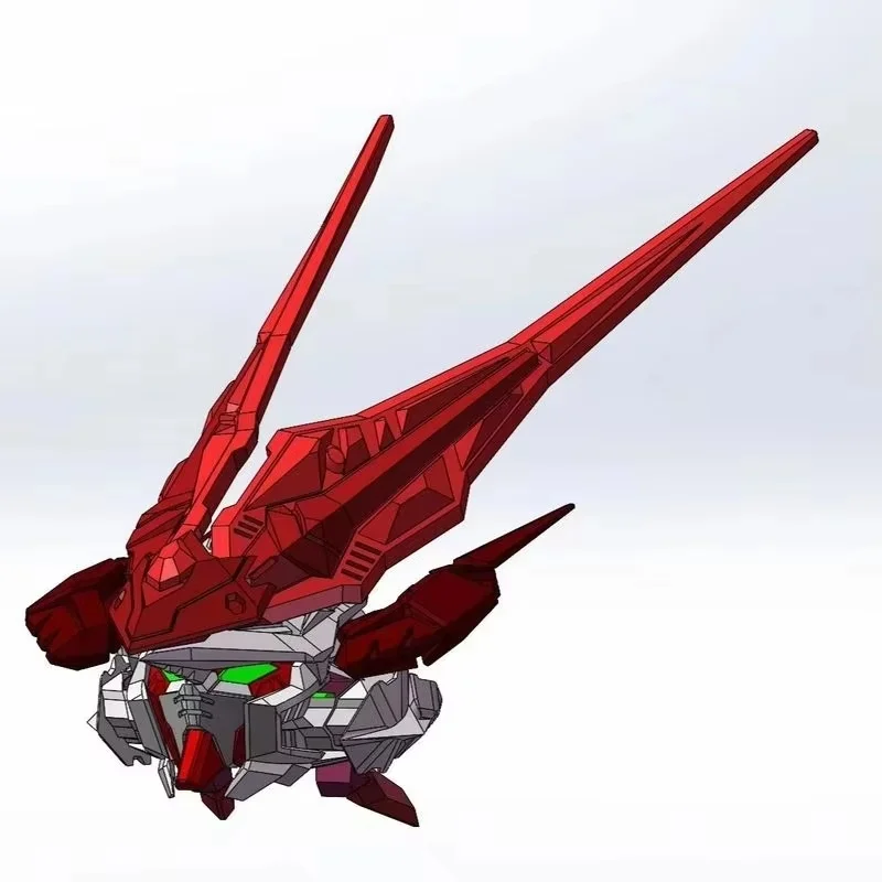 أجزاء تعديل رأس التنين الأحمر Keycap المتوافقة مع MB/MG/Daban لوحة المفاتيح Keycap نموذج أرقام ديكور سطح المكتب