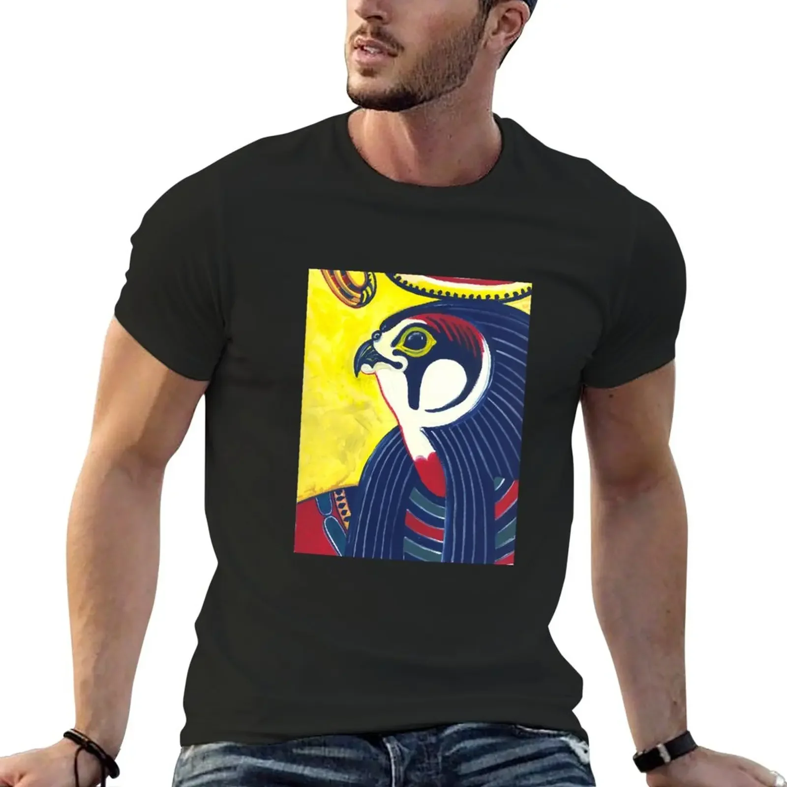 

HORUS I Egypt deity T-Shirt sports fans graphics quick-drying mens graphic t-shirts