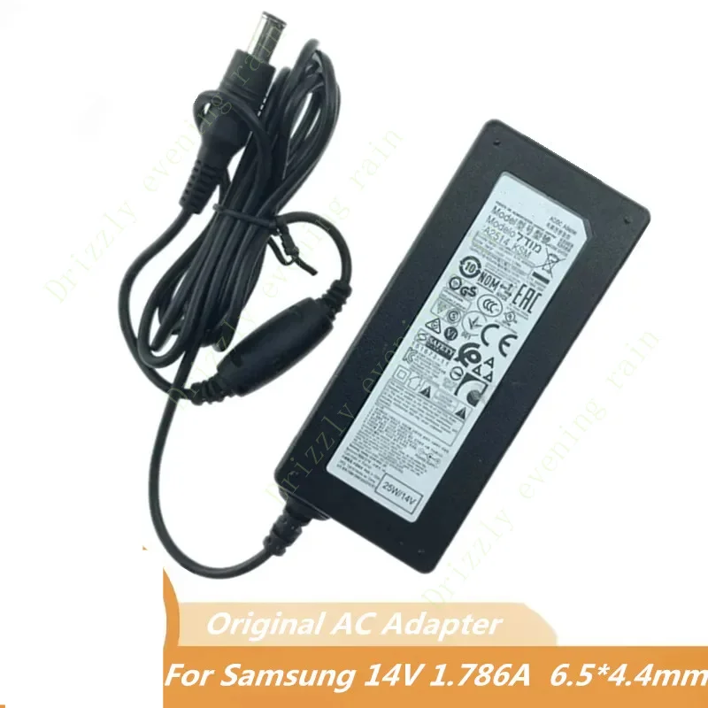 Original for Samsung 14v 1.79a 1.786a AC DC adapter charger a2514_h3 a2514_dpn a2514_fpn LCD LED TV monitor soundbar HW-F450