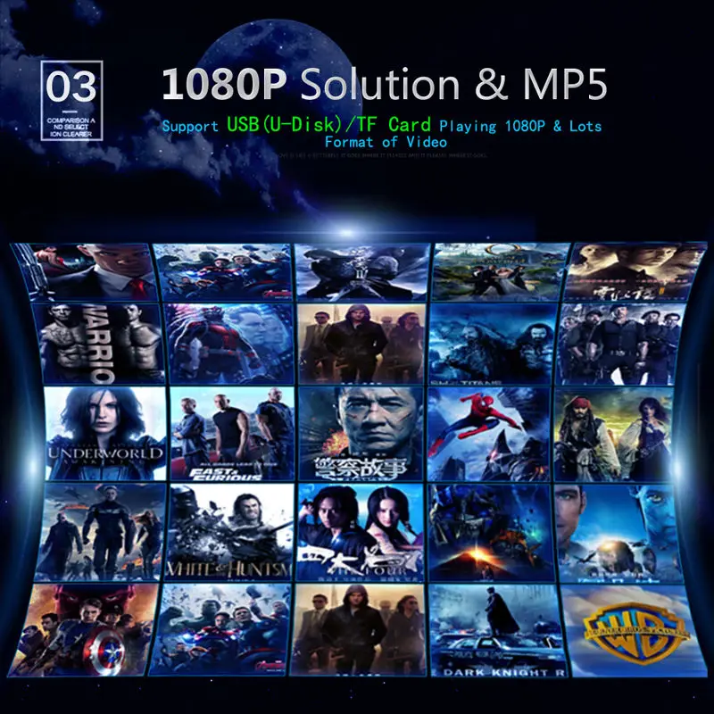 

4.1" Bluetooth Car MP5 Player: Equipped with Steering Wheel Remote Control - 4012B1