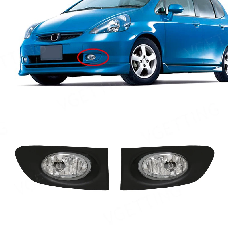 

Led Fog Light Foglamps For Honda Fit/Jazz 2003 2004 2005 2006 2007 2Pcs Car RHD Front Bumper Auto Driving Daylight Accessories