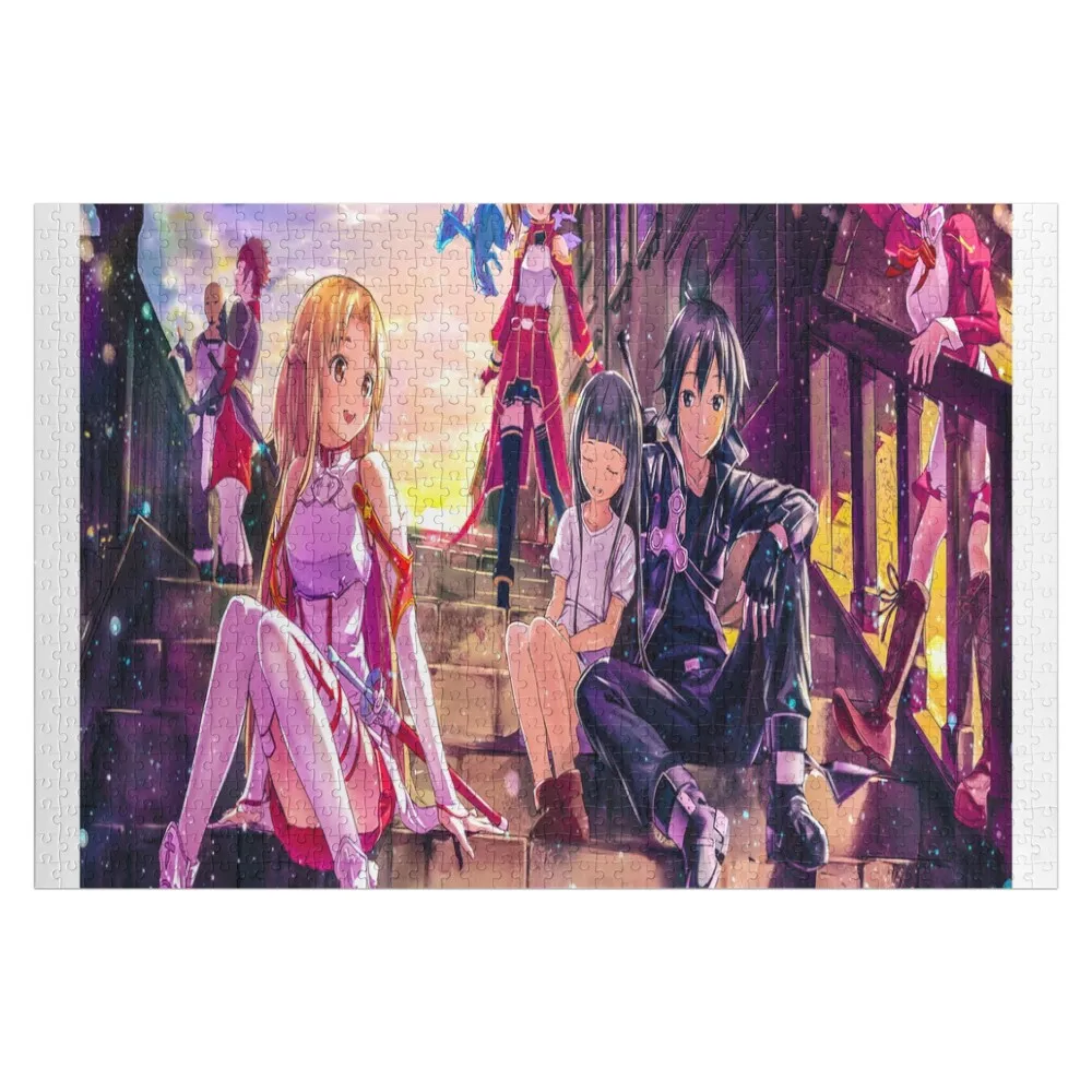 fwc 2316 Anime Collection Jigsaw Puzzle Custom Wood Customizable Gift Personalized Toys Custom Jigsaw Puzzle