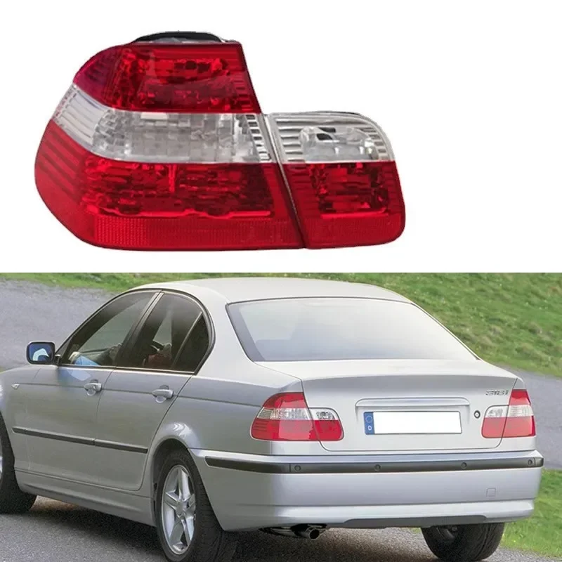 

For BMW 3 Series E46 318 320 325 330 2002-2004 Car Accessories Rear Tail Light Assembly Reverse lights turn signals brake lights