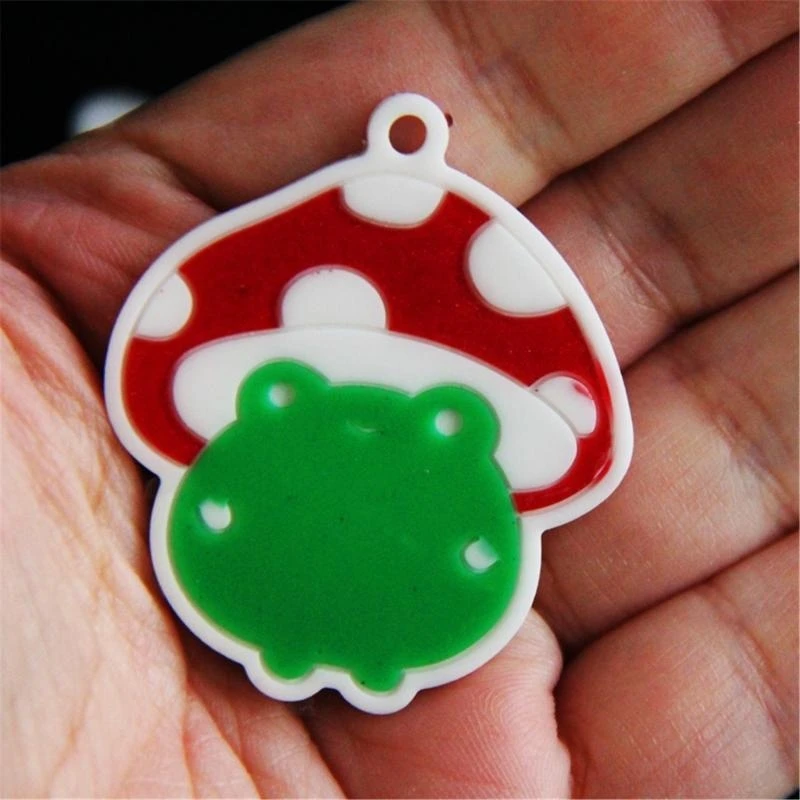 

Flexible Silicone Mould Portable for Creating Detailed Frogs and Mushroom Designs