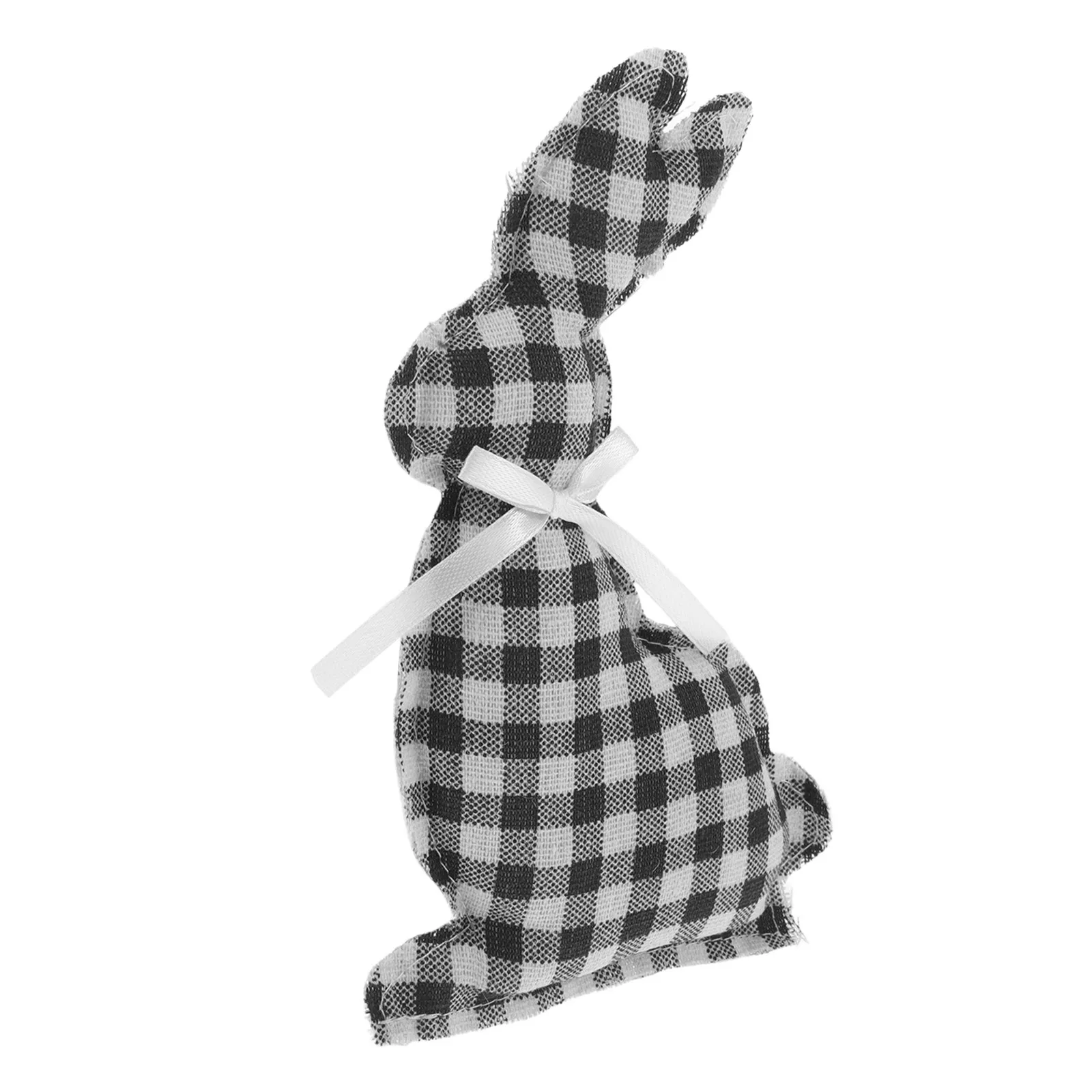 

Мягкая игрушка-кролик: милый зайчик-украшение для пасхального стола, декор для дома в стиле фермерского дома, имитация пасхального кролика для праздничной вечеринки