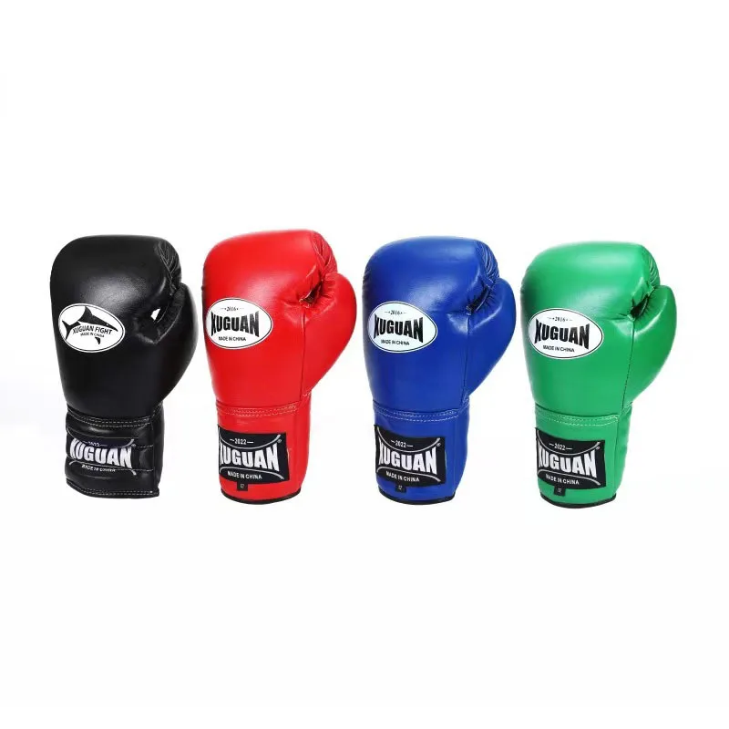 60 80 100 120oz Boxing Gloves PU Leather Muay Thai Guantes De Boxeo Free Fight MMA Sandbag Training Glove For Men Women