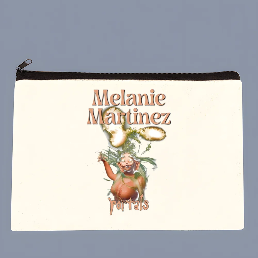 Melanie Martinez Music Portals Trilogy Tour  Coin Purse Female Fabric Small Purse Mini Clutch Bag Cute Canvas Case Coin Purse