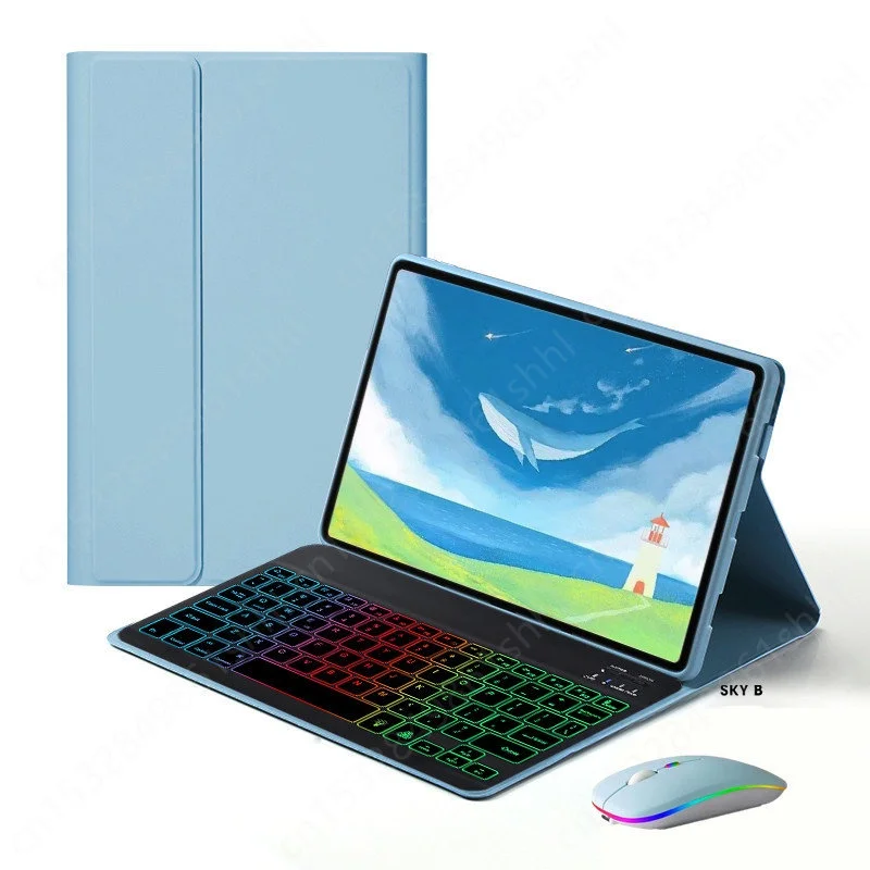 

Rainbow Keyboard for Xiaomi Pad 6 / Pad 6 Pro Clavier Bluetooth-compatible Keyboard for Xiaomi Mi Pad 6 Mi Pad 6 Case