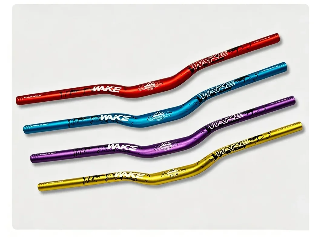 WAKE Fahrradlenker 720MM 780mm Mountainbike-Lenker mit 30mm Erhöhung aus Aluminiumlegierung 31,8mm MTB Schwalbenlenker – Detail 9