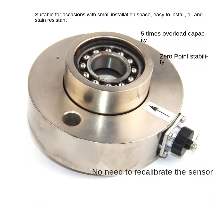 Measurement of flange tension sensor encoder semi-hollow FMS203 LF205 tension detector