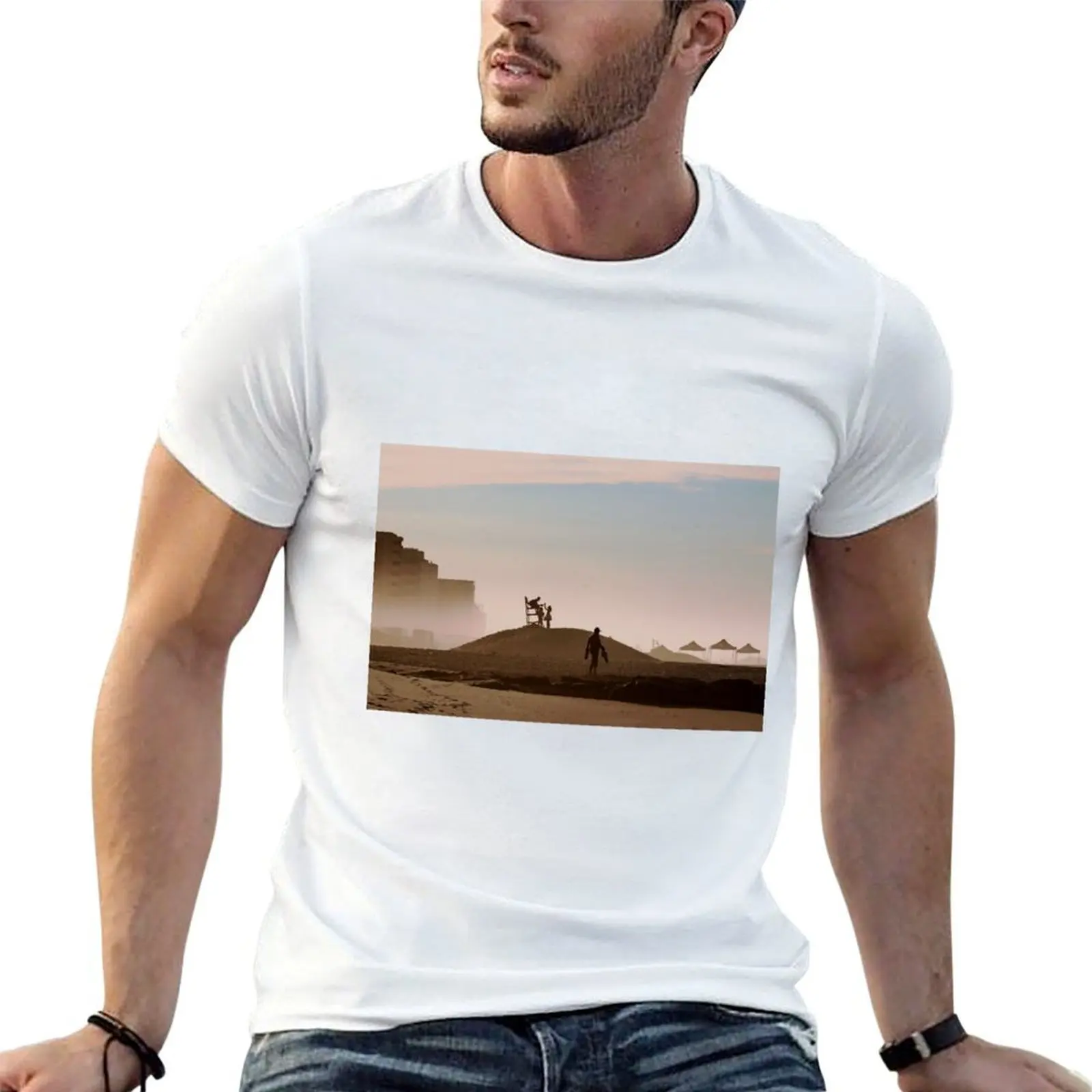 Summer Morn T-Shirt vintage blanks plain t shirts men