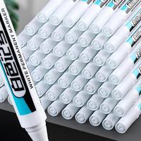 White Marker Oily Fine Tip Courier Waterproof Non-Fading Advertising Greeting Card Tire Glass Highlighter Pen Can Not Be Erased