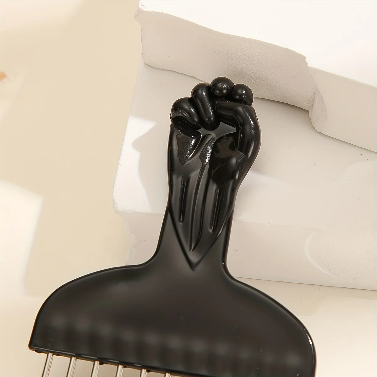 Oil Comb for Men - Professional Hair Styling Tool with Needle Tail Fork Comb for Barber Salon and Home Use